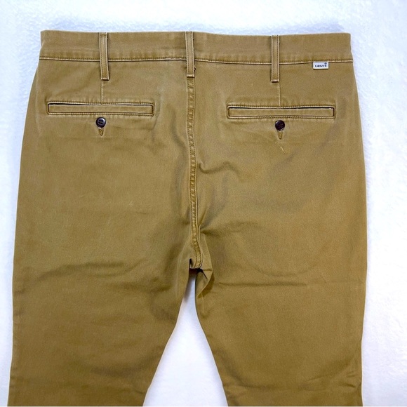 Levi Strauss & Co Pants Regular Fit 34x32 Light Brown - Picture 3 of 16